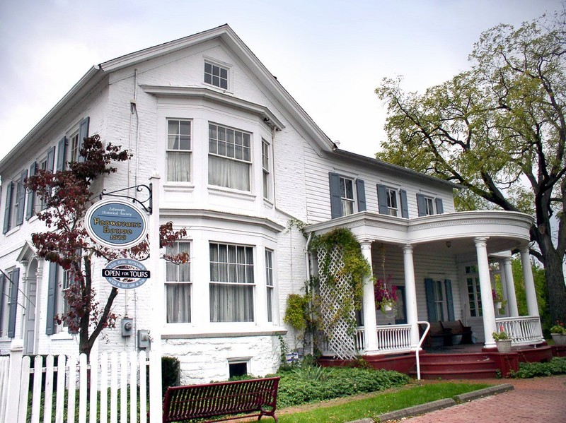 The Passavant house was made available to the Zelienople Historical Society in 1975, and now serves as a museum and library