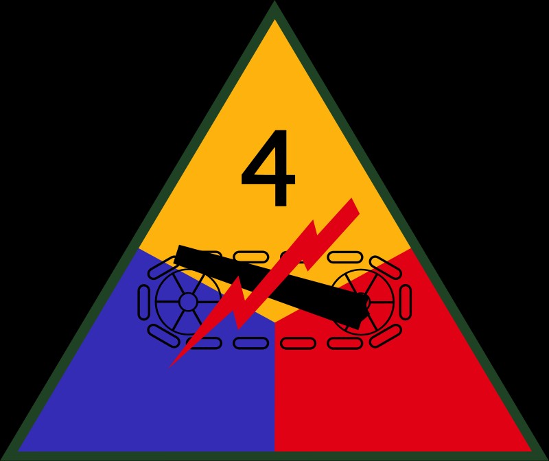 4th Armored Division shoulder sleeve insignia