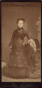 Martha Reed Mitchell, circa 1880.