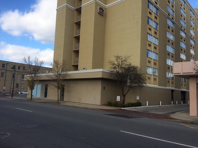 Former site of Ferguson Hotel today