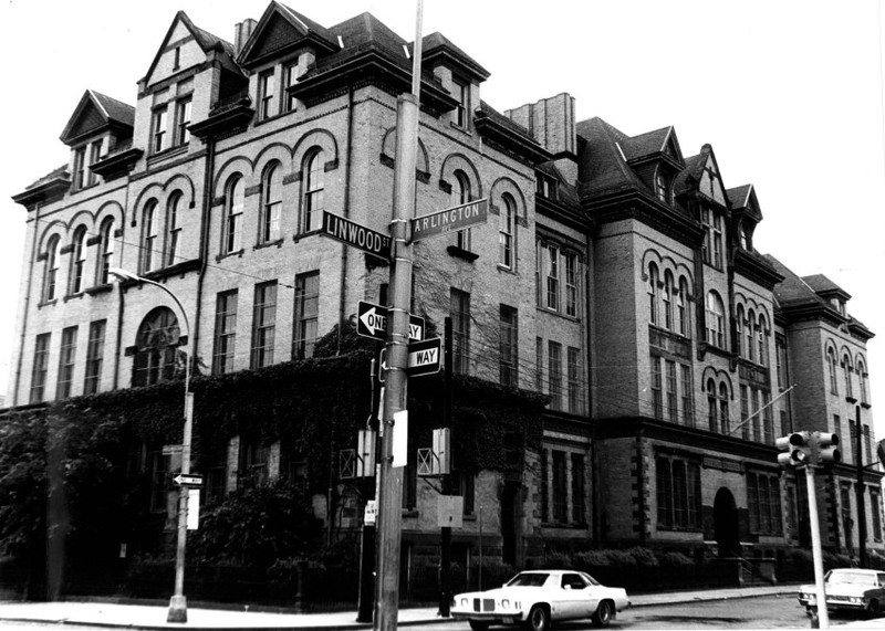 Building, Window, White, Black