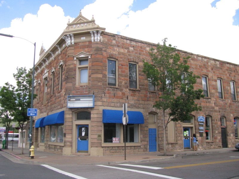 The McMillan Building was completed by the father of Flagstaff, Thomas F. McMillan, in 1888. It is one of the many historic buildings in the city.