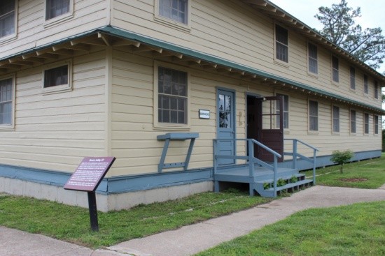 Barracks building from the WWII company area