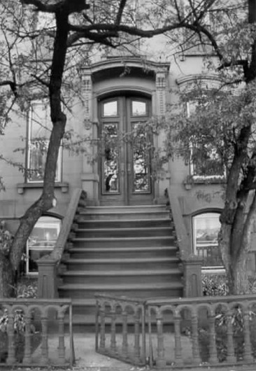 Building, Window, Stairs, Tree