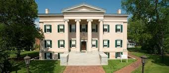 Exterior view of the mansion