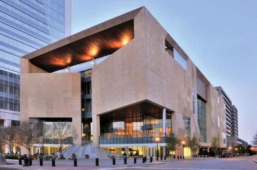 An exterior view of the Mint Museum Uptown.