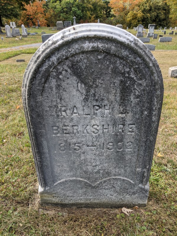 Berkshire's grave.
