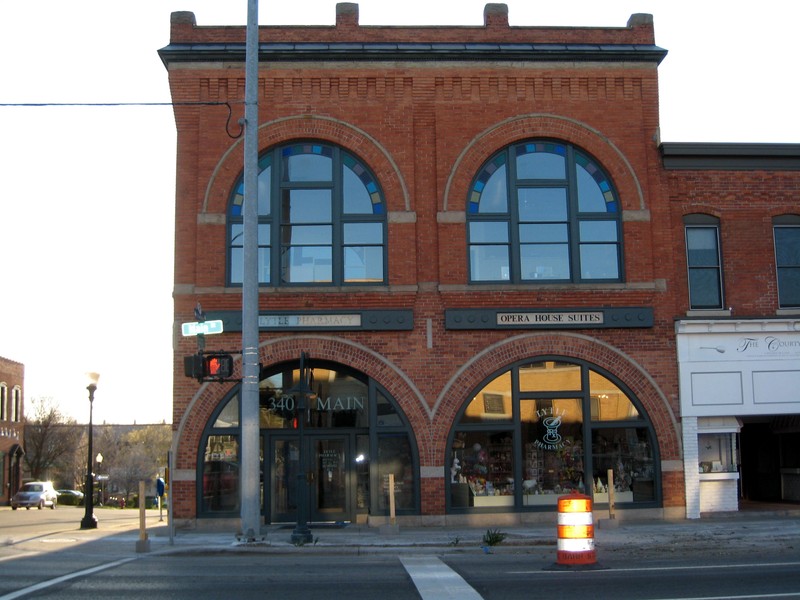 Rochester Opera House Block, west elevation, 2012