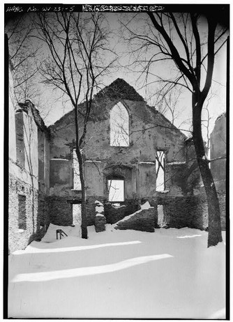 Building, Window, Tree, Branch