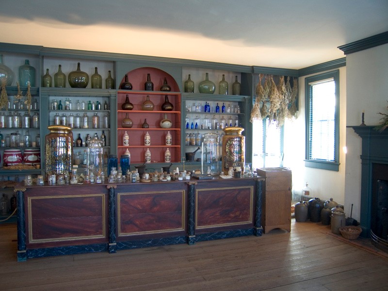 Inside the Apothecary Shop