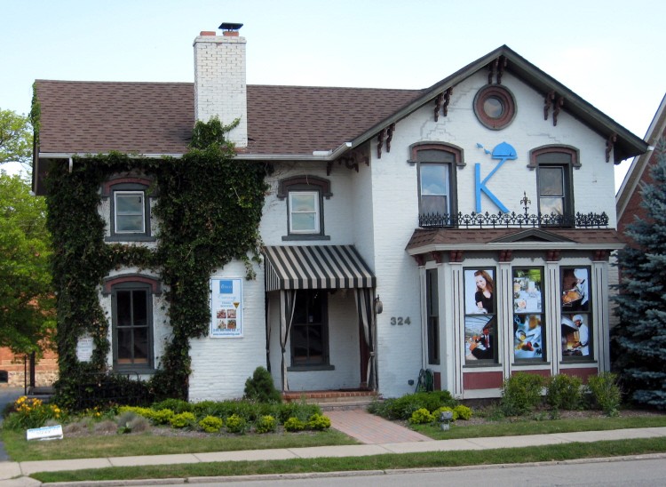 John B. Oliver House, west elevation, 2011