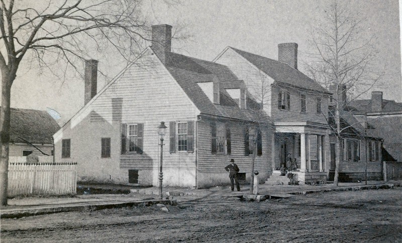 Early 20th Century photo of the Mary Washington Home