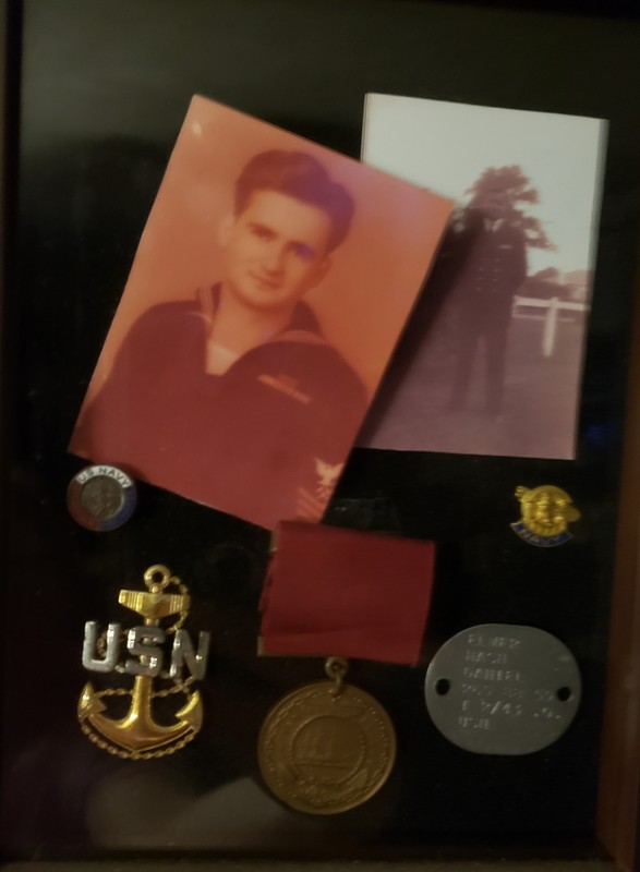 Elmer Daniel picture and medals collection