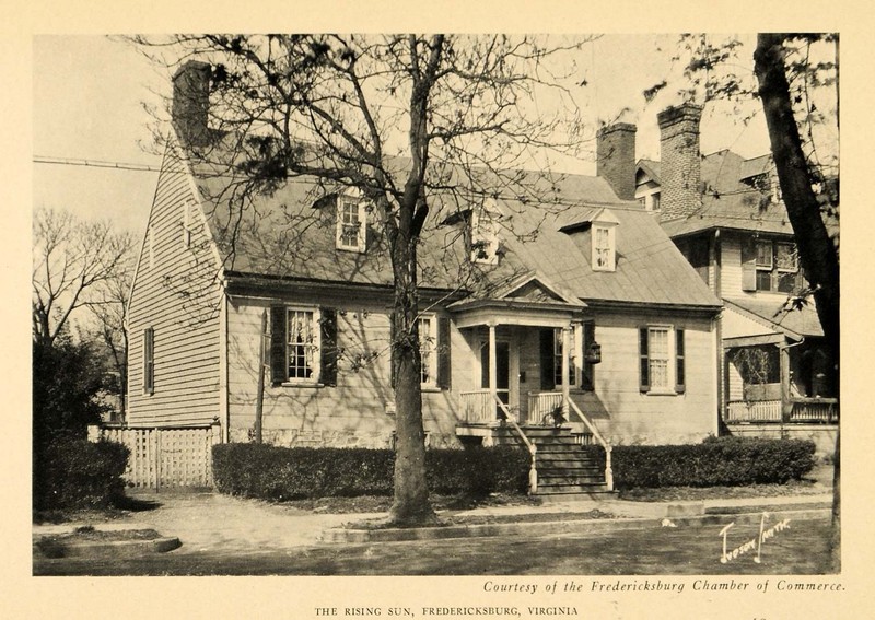 Turn of the century photo of the tavern