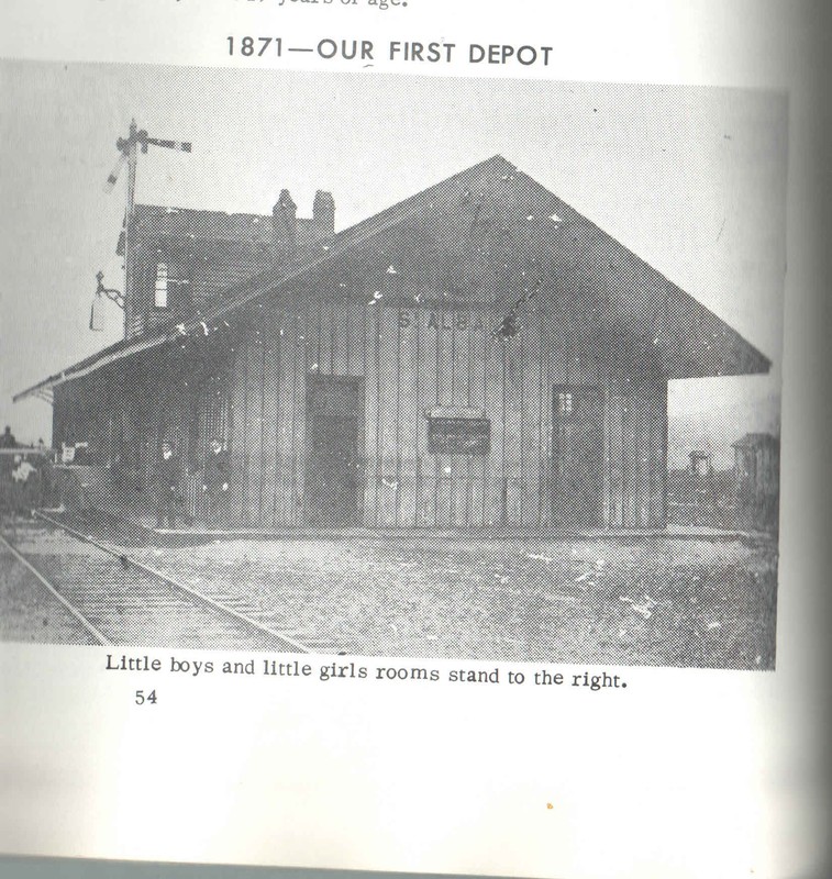 Here is a picture of the very first Chesapeake and Ohio Depot located on 5th Avenue, built in 1871 by Collis P. Huntington
