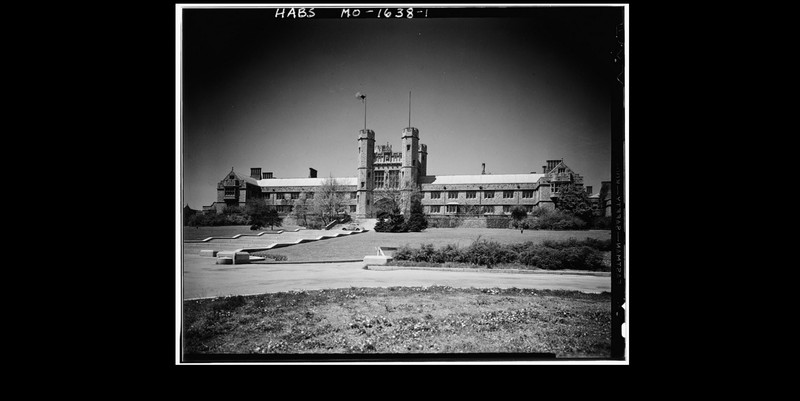 Water resources, Building, Black-and-white, Plant