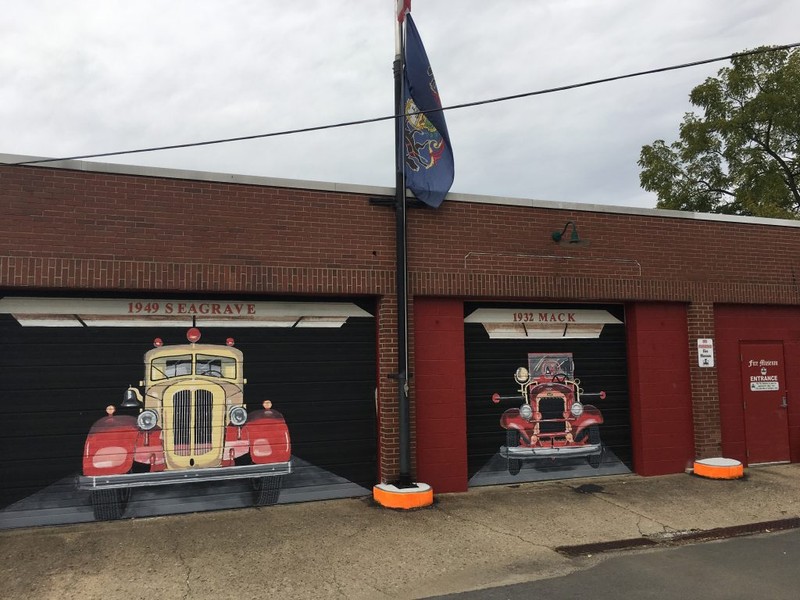 The Museum is located in a garage behind City Hall in Greensburg.