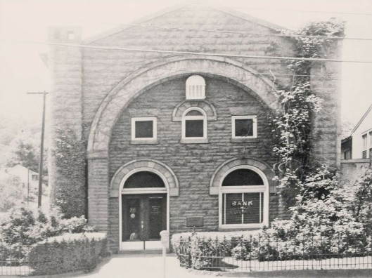 An early twentieth-century view of the bank