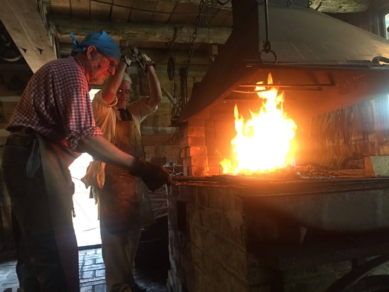 Blacksmiths have to use furnaces to produce 2000-3000 degrees of heat for shaping metal.