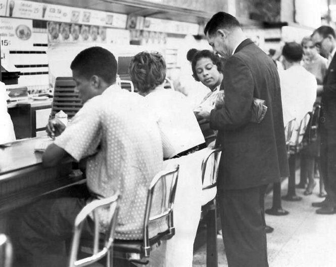 Sit-In at the Canal Street Woolworth's, September 10, 1960.