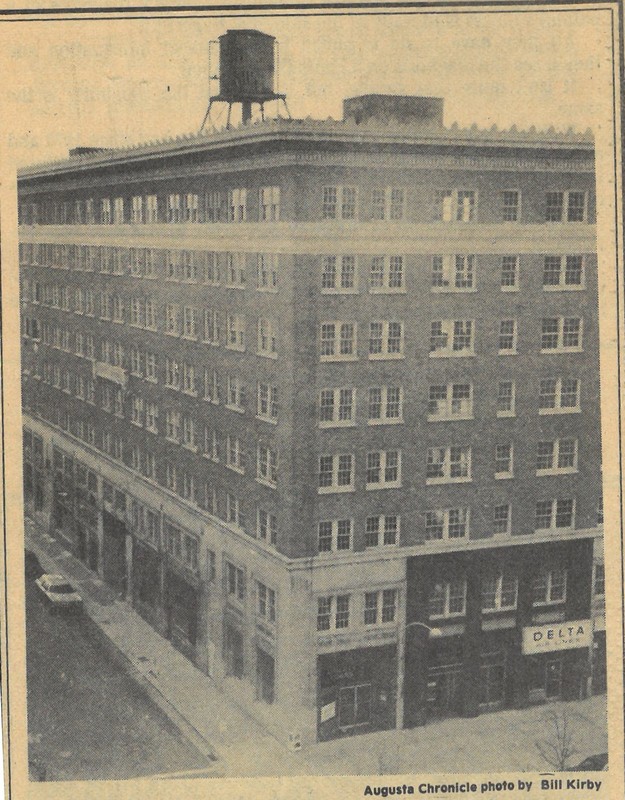 Perspective Shot of Richmond Hotel with Adjacent Albion Avenue C.1979