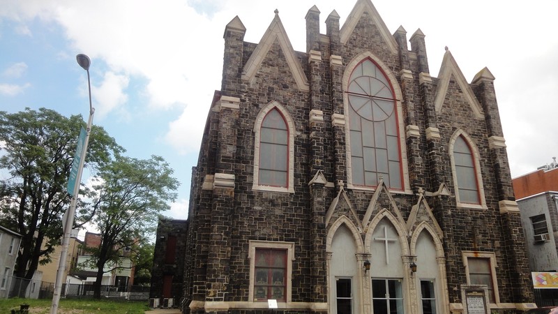 Union Baptist Church Front Entrance 