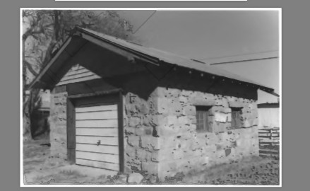 Blast from the Past: Stone Garage Outside of the House