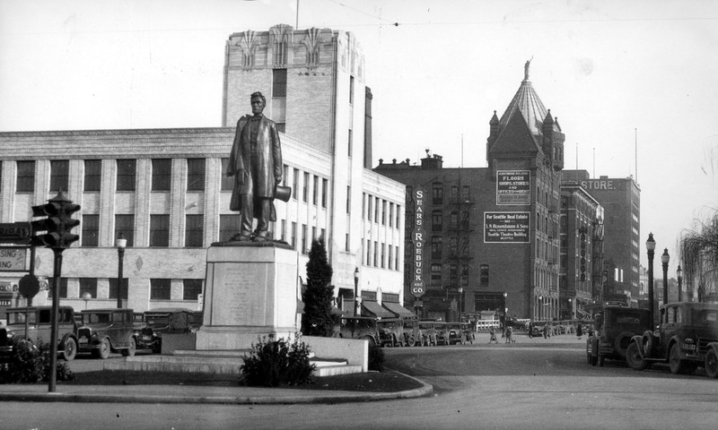 1931 photo via Spokesman-Review archives.