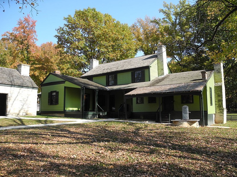 Ulysses and Julia Grant lived in this home between 1854 and 1859 with the help of slaves that belonged to Julia Dent Grant's family