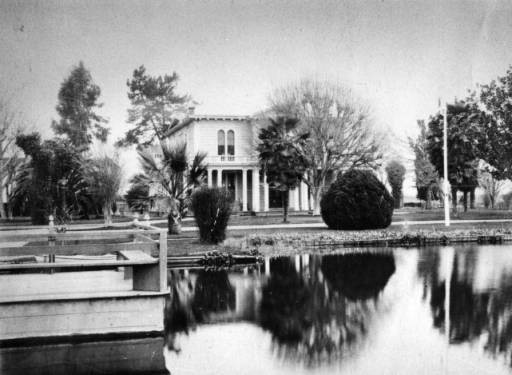 James Lick Mansion as it looked in 1860