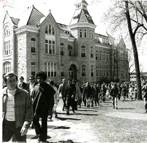 Main Hall and a Large Crowd