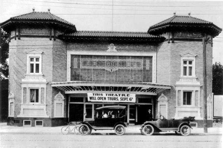 The Ogden Movie Theatre in 1917