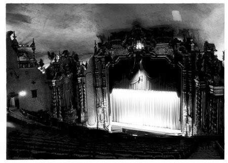 Balcony view of the stage, 1975