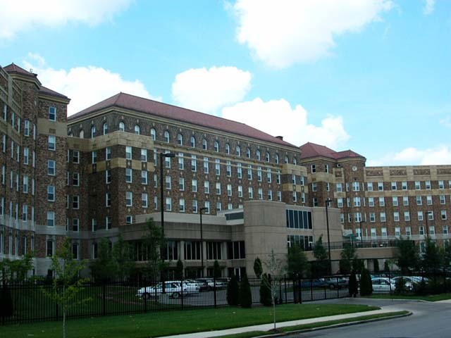 This historic building was the largest African American hospital during the era of segregation. The hospital closed in 1979, and the building is now used as an apartment community for seniors. 