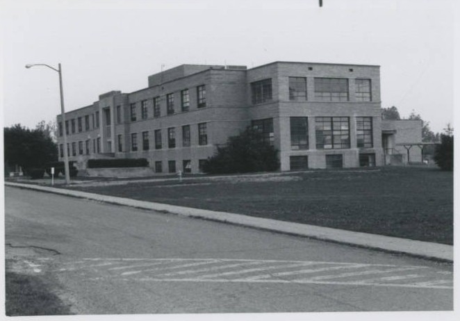 This is the front of the original farm colony housing. 