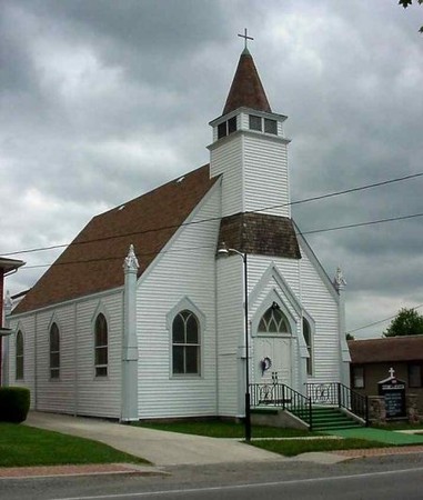 Modern photo of the Beverly United Methodist Church.