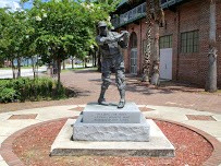 Buck O'Neil Statue at J. P. Small Memorial Stadium