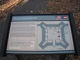 Map of the grounds of the trenches.
