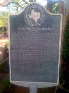 The Battle of Nacogdoches occurred on August 2-3, 1832 and resulted in a defeat for the Mexicans.