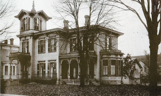 Tarbell House as seen in 1895 - 1900