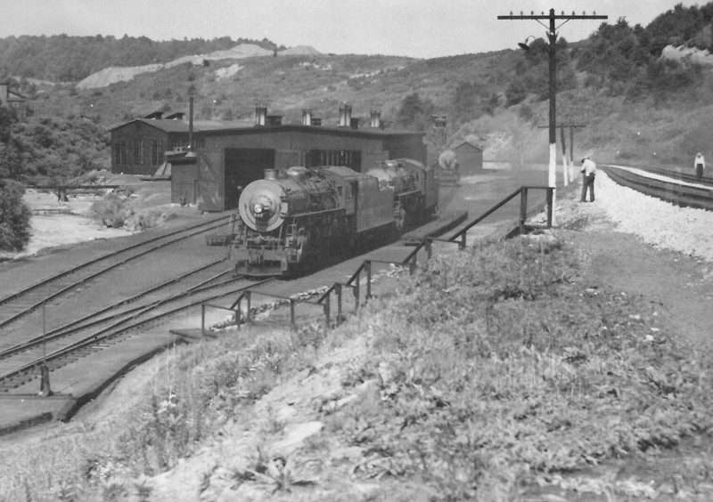 Engine house at Thomas, WV