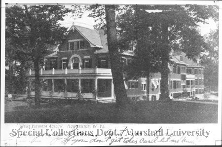 West Virginia Asylum, circa 1913