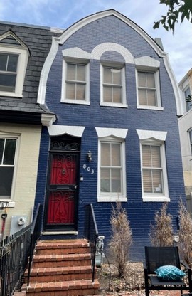 Window, Property, Building, Blue