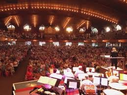 Inside the Bell Auditorium.