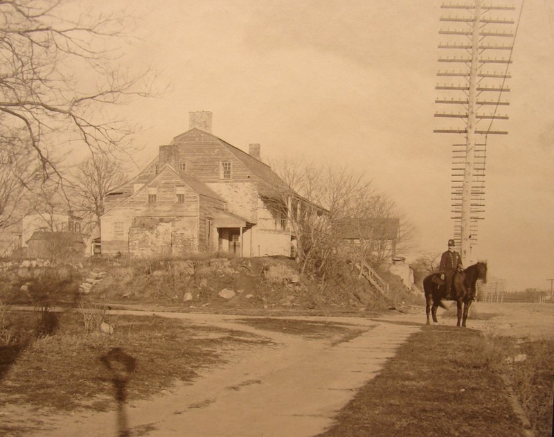 Historic Image of the Dyckman Farmhouse, ca. 1800s