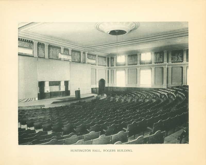 Large Lecture Hall, two story windows