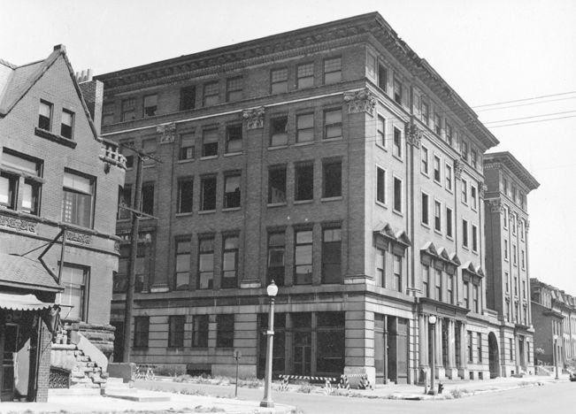 City Hospital No. 2 in 1938, a year after it was shut down