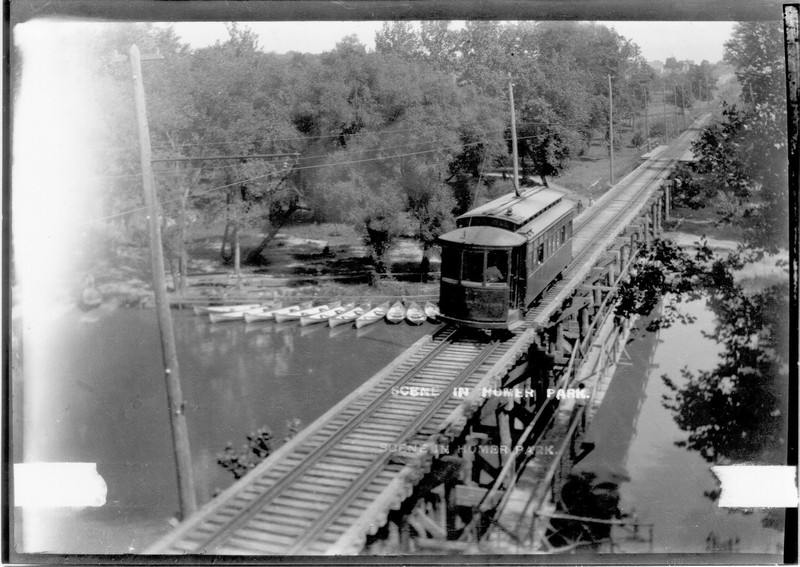 Train, Tree, Motor vehicle, Water