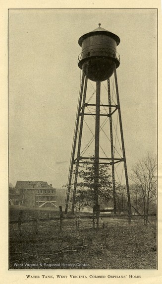 Water Tank at the West Virginia Colored Orphan's Home