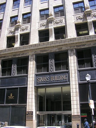 Front facade of the Starks Building